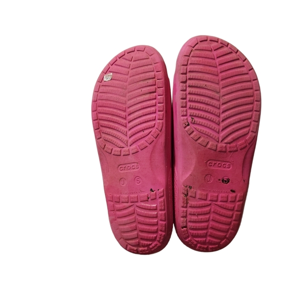 Pink classic croc slides - Picture 4 of 9